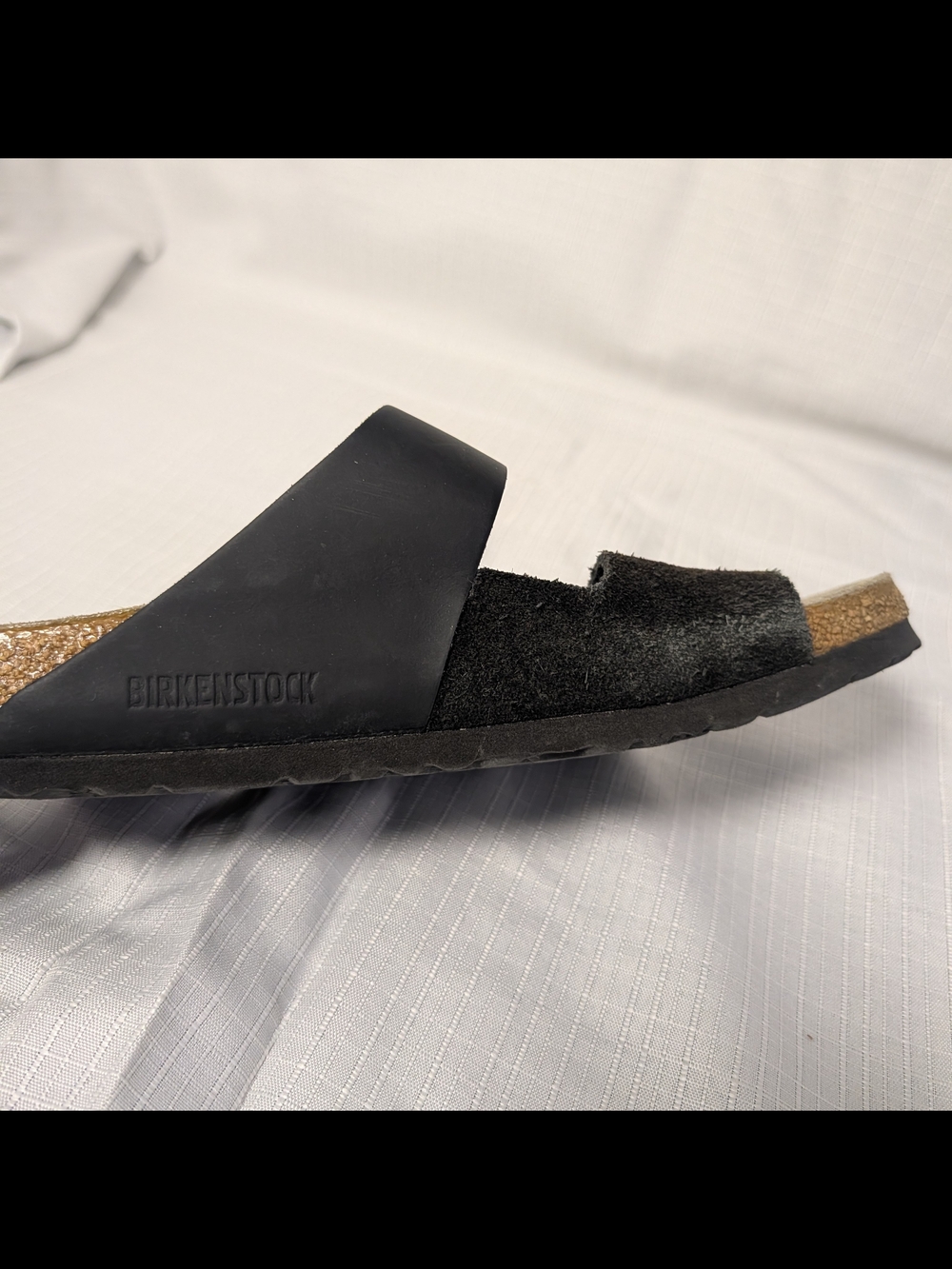 Black Size 40 EU / 9 US  Birkenstock Arizona Split sandals - Picture 7 of 9